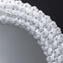 Bouquet White - Wall Venetian Mirror - Murano Glass 