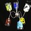 Chagall  Chandelier - Hanging Lamp 6 lights - Original Murano Glass