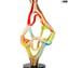 scultura colorata -  slimer Astratto - Scultura Vetro di Murano