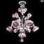 Venetian Chandelier Rosetto Genoa - Original Murano Glass