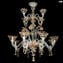 Venetian Chandelier Margherita 8+4 lights - Floral - Original Murano Glass OMG