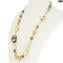 Necklace Roma - with aventurina - Original Murano Glass OMG