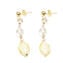  Earrings Nizza - With Gold - Original Murano Glass OMG