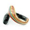 Bracelet - Soffiata in Filigrana multicolor- Vetro di Murano Originale OMG