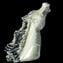 Prancing Byzantine Horse Head with silver - Original Murano Glass OMG