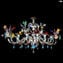 Venetian Chandelier Olesia - Rezzonico - Original Murano Glass
