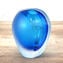 Vaso Oculus celeste Sommerso - Vetro di Murano