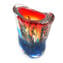 Vaso Acquario -Tramonto - con Pesci Tropicali - Vetro di Murano Originale 