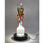 Lovers - Silver and glass rods - Murano Glass Sculpture
