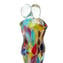 Lovers - Silver and glass rods - Murano Glass Sculpture