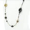Collana Skiset - Nero & oro - Vetro di Murano Originale OMG