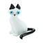 white Cat - Original Murano Glass OMG