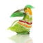 Tucano - murrine e oro - Collezione Lallero - Animali - Vetro di Murano Originale Omg