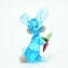 Lightblue rabbit miniature - Original Murano Glass OMG