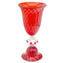 Montecristo Giglio Cup - Red & Gold- Original Murano Glass OMG