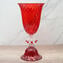 Montecristo Giglio Cup - Red & Gold- Original Murano Glass OMG