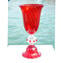 Montecristo Giglio Cup - Red & Gold- Original Murano Glass OMG