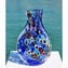 Vaso Murrine - Otello - Blu - Vetro di Murano Originale OMG 