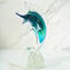 Marlin Sculpture Sommerso BG - Chroma Collection - Original Murano Glass 