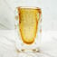 Vaso Bolle - Ambra - Sommerso - Vetro di Murano Originale OMG