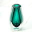 Vaso Diafon Petrolio - Sommerso - Vetro di Murano