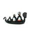 Family Penguins on gondola - Original Murano Glass OMG